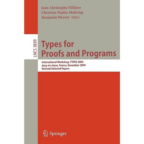 Types for Proofs and Programs: International Workshop Types 2004 Jouy ...
