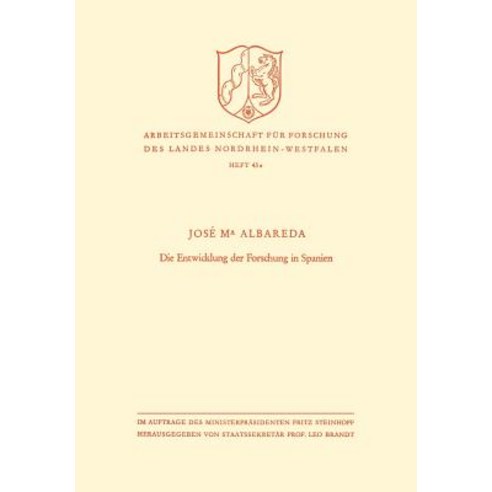 Die Entwicklung Der Forschung in Spanien Paperback, Vs Verlag Fur Sozialwissenschaften