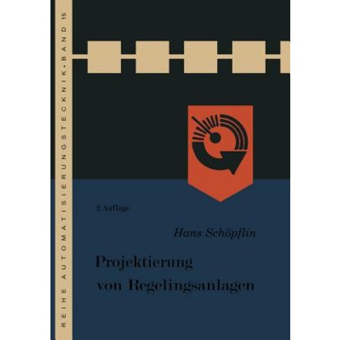 Projektierung Von Regelungsanlagen Paperback, Vieweg+teubner Verlag