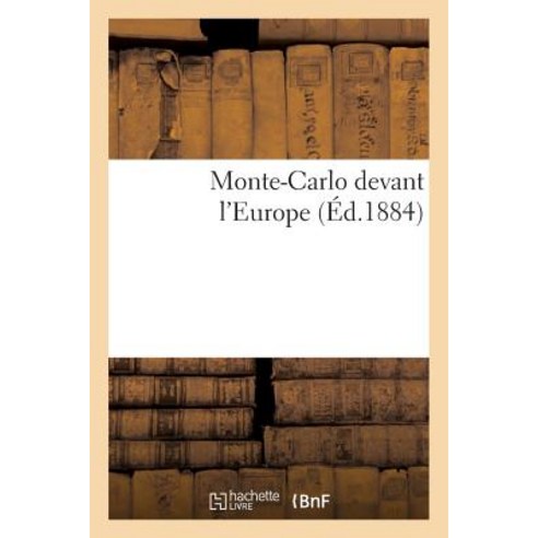 Monte-Carlo Devant L''Europe Paperback, Hachette Livre Bnf