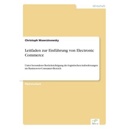 Leitfaden Zur Einfuhrung Von Electronic Commerce Paperback, Diplom.de