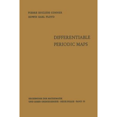 Differentiable Periodic Maps Paperback, Springer