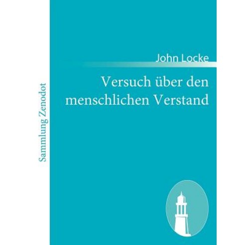 Versuch Ber Den Menschlichen Verstand Paperback, Contumax Gmbh & Co. Kg