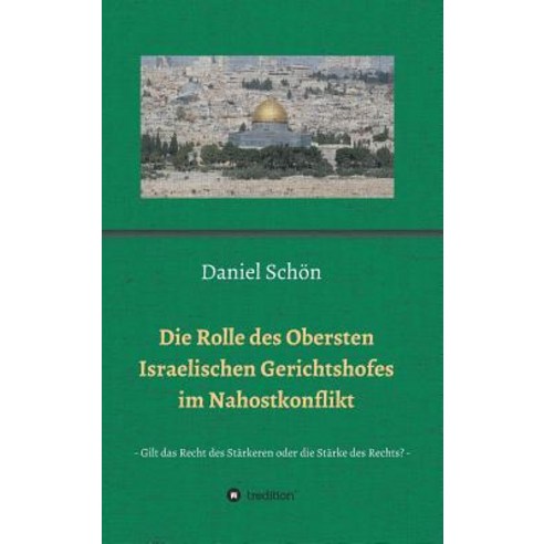 Die Rolle Des Obersten Israelischen Geri Hardcover, Tredition Gmbh