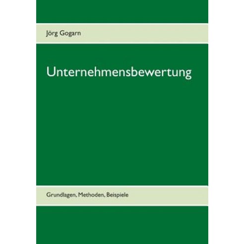 Unternehmensbewertung Im Uberblick Paperback, Books on Demand