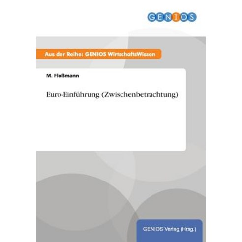 Euro-Einfuhrung (Zwischenbetrachtung) Paperback, Gbi-Genios Verlag