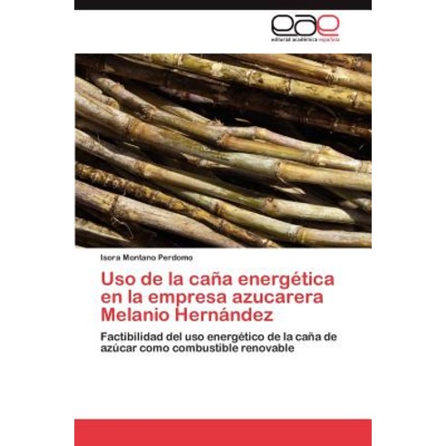 USO de La Cana Energetica En La Empresa Azucarera Melanio Hernandez Paperback, Eae Editorial Academia Espanola