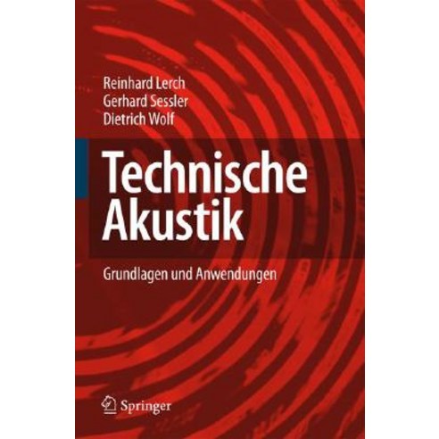 Technische Akustik: Grundlagen Und Anwendungen Hardcover, Springer