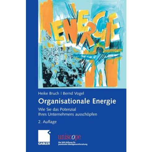 Organisationale Energie: Wie Sie Das Potenzial Ihres Unternehmens Ausschopfen Hardcover, Gabler Verlag