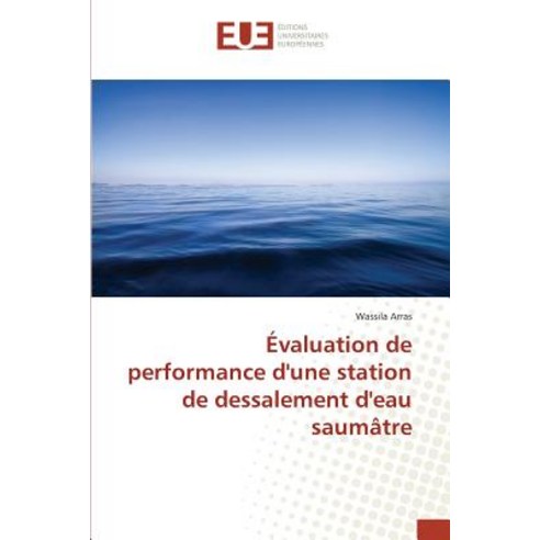 A0/00valuation de Performance D''Une Station de Dessalement D''Eau Sauma[tre Paperback, Univ Europeenne