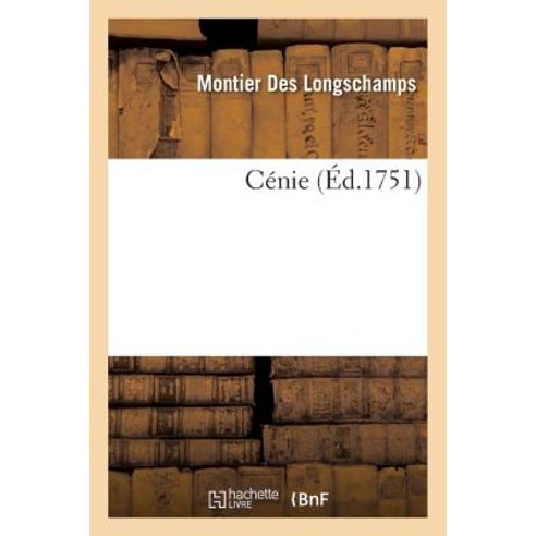 Cenie = CA(C)Nie Paperback, Hachette Livre - Bnf