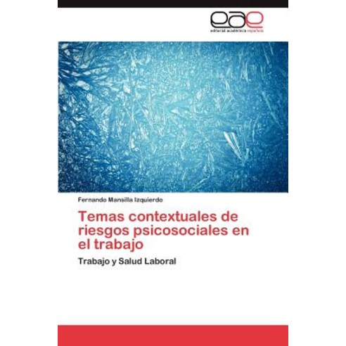 Temas Contextuales de Riesgos Psicosociales En El Trabajo Paperback, Eae Editorial Academia Espanola