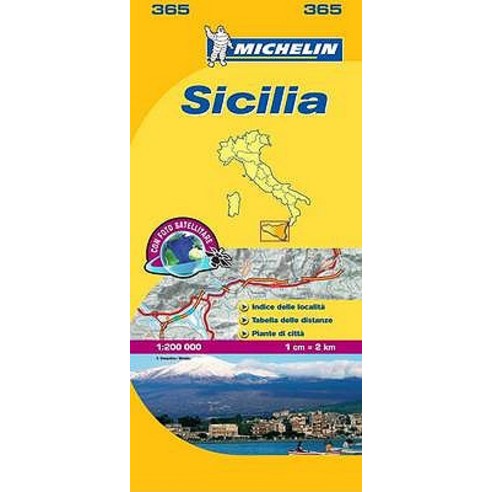 Michelin: Sicilia Folded, Michelin Travel Publications