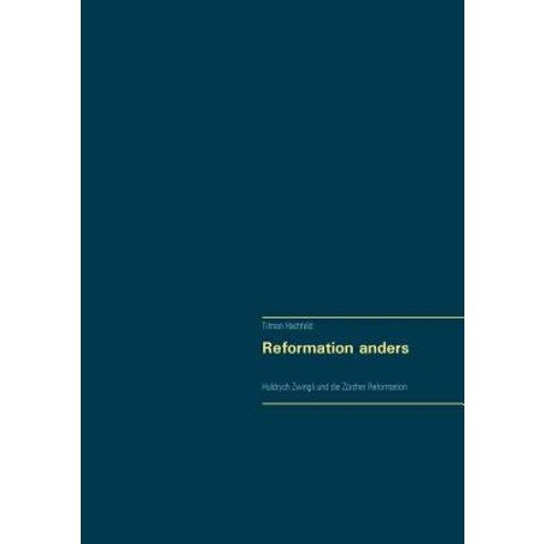 Reformation Anders Paperback, Books on Demand