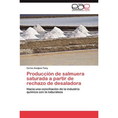 Produccion de Salmuera Saturada a Partir de Rechazo de Desaladora Paperback, Eae Editorial Academia Espanola