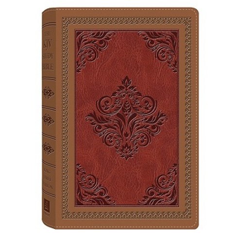 Study Bible-KJV-Dicarta Antique Imitation Leather, Barbour Publishing