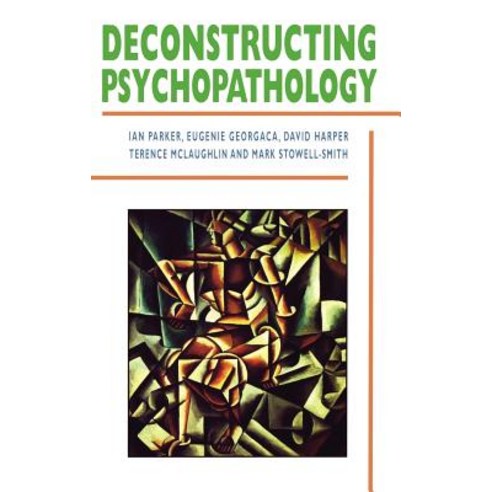 Deconstructing Psychopathology Hardcover, Sage Publications Ltd