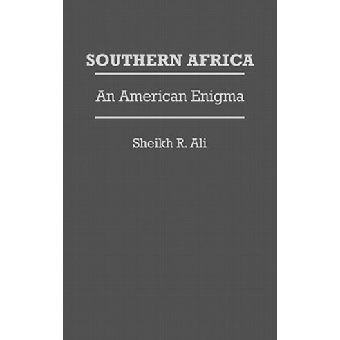 Southern Africa: An American Enigma Hardcover, Praeger