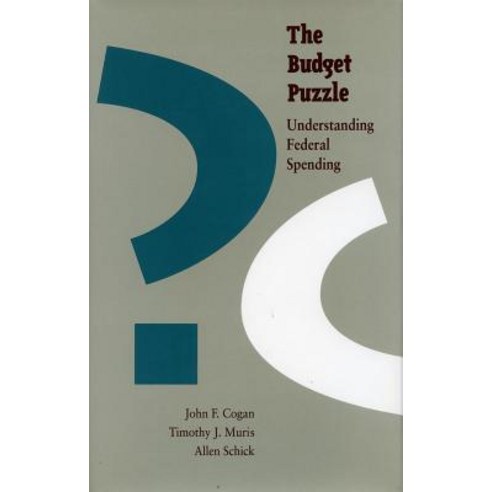 The Budget Puzzle: Understanding Federal Spending Hardcover, Stanford University Press