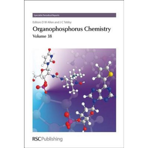 Organophosphorus Chemistry: Volume 38 Hardcover, Royal Society of Chemistry