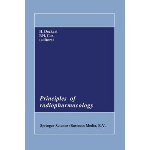 Principles of Radiopharmacology Paperback, Springer