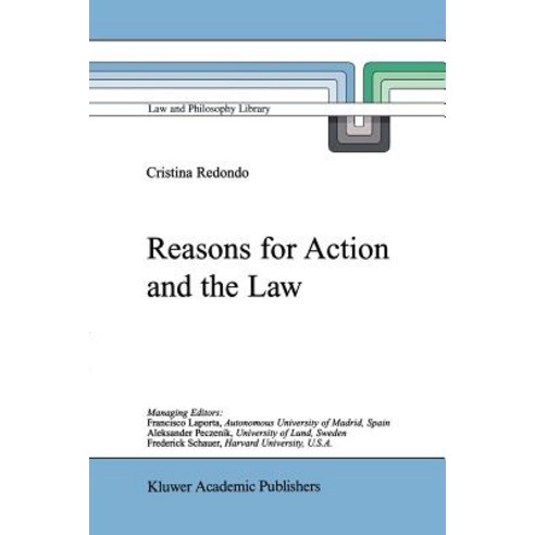 Reasons for Action and the Law Paperback, Springer