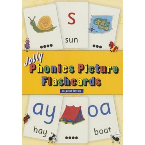 (영문도서) Jolly Phonics Picture Flashcards (in Print Letters) Paperback, Jolly Learning Ltd.
