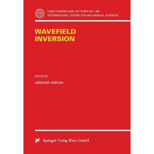 Wavefield Inversion Paperback, Springer