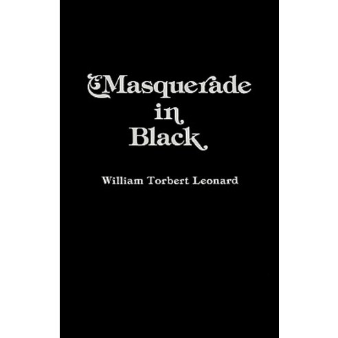 Masquerade in Black Hardcover, Scarecrow Press