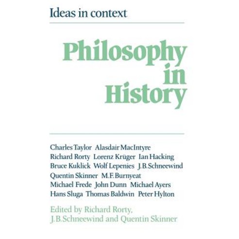 Philosophy in History: Essays in the Historiography of Philosophy Paperback, Cambridge University Press