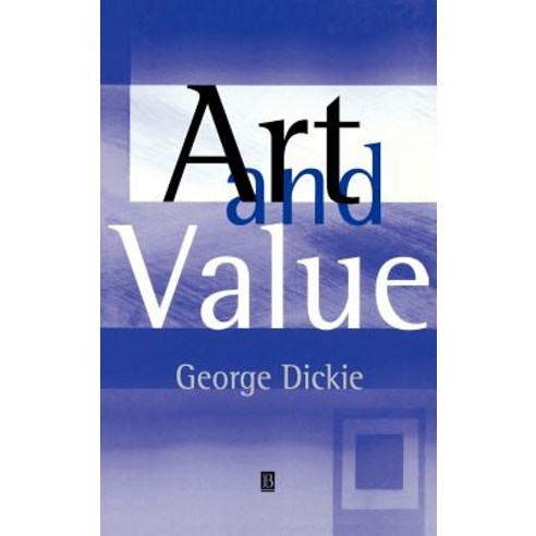Art and Value Hardcover, Wiley-Blackwell