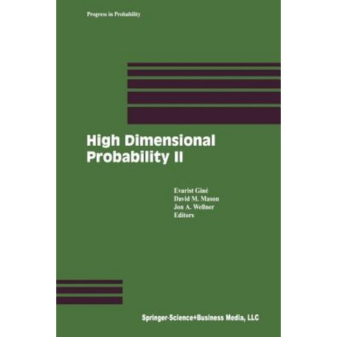 High Dimensional Probability II Paperback, Birkhauser