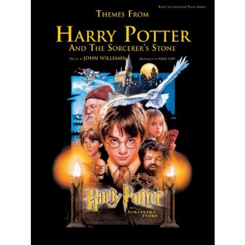Themes from Harry Potter and the Sorcerer's Stone: Level 3 Piano Solos Paperback, Alfred Music