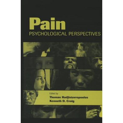 Pain: Psychological Perspectives Paperback, Psychology Press