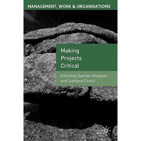 Making Projects Critical Paperback, Palgrave MacMillan