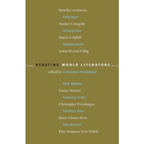 Debating World Literature Paperback, Verso