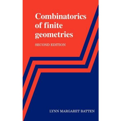 Combinatorics of Finite Geometries Hardcover, Cambridge University Press