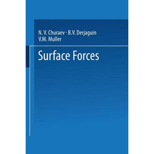 Surface Forces Paperback, Springer