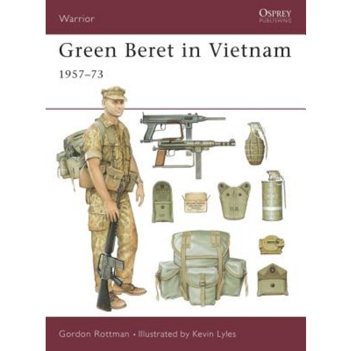 Green Beret in Vietnam: 1957-73 Paperback, Osprey Publishing (UK)