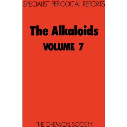 The Alkaloids: Volume 7 Hardcover, Royal Society of Chemistry