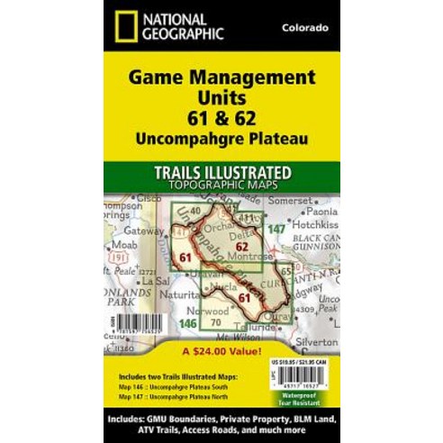 Uncompahgre Plateau Gmu Map Pack Bundle Folded National Geographic 20a3f96c 2be9 41d0 A924 99a92b10c028