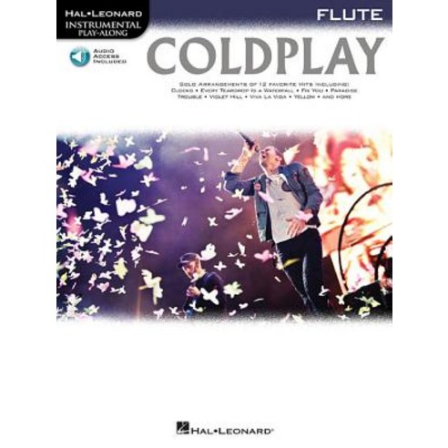 Coldplay: Flute [With CD (Audio)] Paperback, Hal Leonard Publishing Corporation
