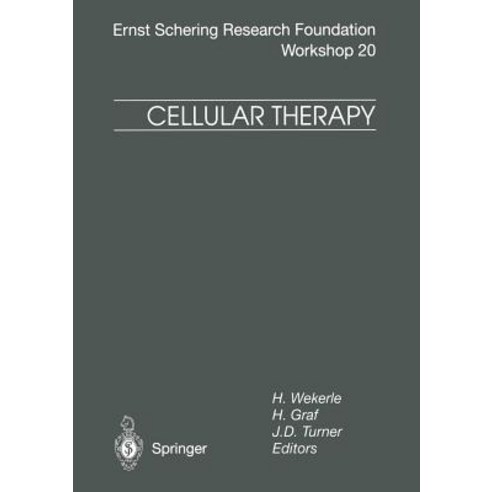 Cellular Therapy Paperback, Springer