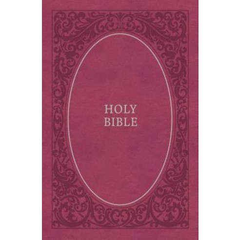 NIV Holy Bible:Soft Touch Edition Imitation Leather Pink Comfort Print, Zondervan