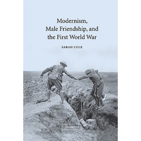 Modernism Male Friendship and the First World War Hardcover, Cambridge University Press