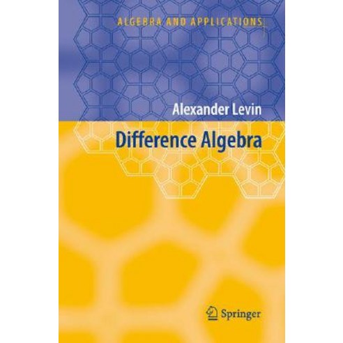 Difference Algebra Hardcover, Springer