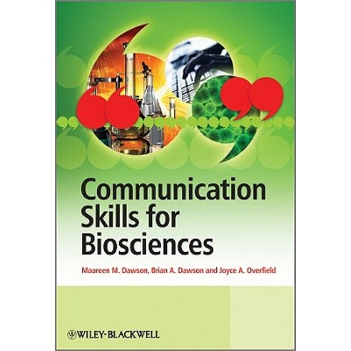 Communication Skills for Biosciences Paperback - 생명과학 일반 | 쿠팡