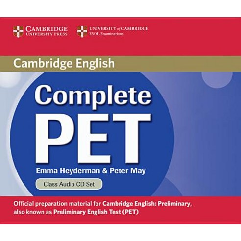 Complete Pet Class Audio CDs (2) Compact Disc, Cambridge University Press