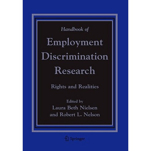Handbook of Employment Discrimination Research: Rights and Realities Hardcover, Springer