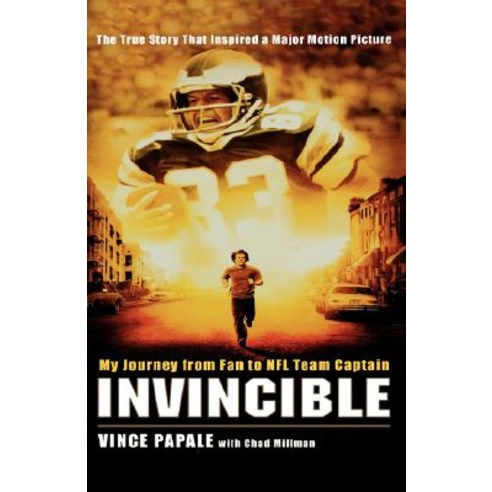 Invincible: My Journey from Fan to NFL Team Captain Hardcover, Hyperion Books